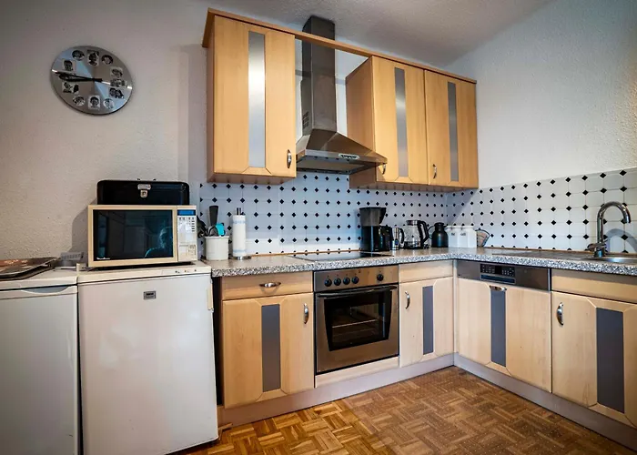 公寓 Alter Kindergarten Vakantieappartementen 巴德米滕多夫